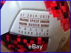 Adidas Matchball Telstar Russia Spain print OMB finale ball world cup soccer