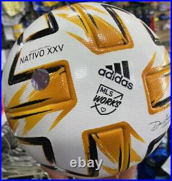 Adidas Mls 2021 Official Match Ball Nativo XXV Professional Soccer Ball Size 5