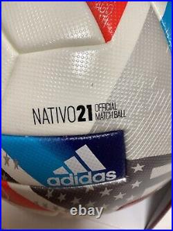 Adidas Mls Pro Nativo 21 Soccer Official Match Ball (lots 4) Size 5 White Gk3504