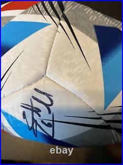 Adidas Nativo MLS Training Match Ball Replica Signed Soccer Size 5 GK3501