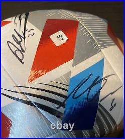 Adidas Nativo MLS Training Match Ball Replica Signed Soccer Size 5 GK3501