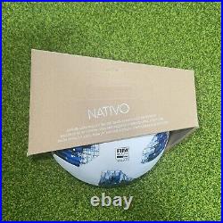 Adidas Nativo Official MLS Match Soccer Ball Size 5 White Blue Red CF0010