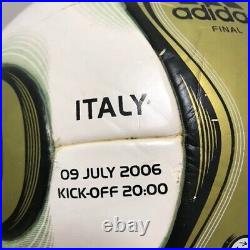 Adidas Official Ball 2006 Germany FIFA World Cup Soccer Teamgeist authentic F/S