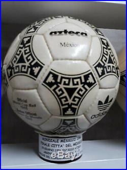 Adidas Official Ball Azteca Mexico World Cup 1986 Made In France