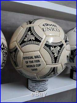 Adidas Official Ball Etrusco Unico World Cup 1990 R Panel Made In France + Box
