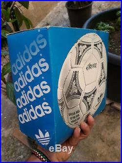 Adidas Official Ball Etrusco Unico World Cup 1990 R Panel Made In France + Box