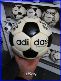 Adidas Official Ball Telstar Durlast World Cup 1974 Made In France + Box