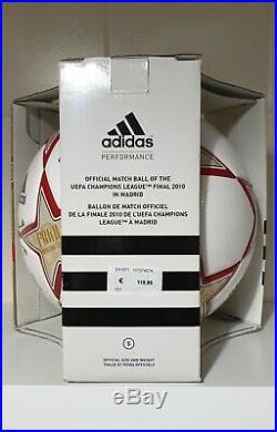 Adidas Official Match Ball OMB Champions Finale 2010 Madrid Collector