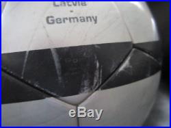 Adidas Roteiro Matchball Ball match used EM 2004 EC 2004 Germany Lettland