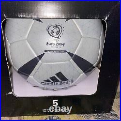 Adidas Roteiro OG Pro Official Match Ball, Euro 2004 Remake, Teamgeist, Brazuca