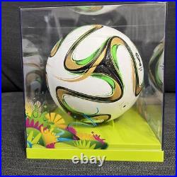 Adidas Soccer Ball Size No. 5 FIFA World Cup Brasil Brazuca Final Rio with Box