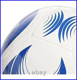 Adidas Starlancer Club Soccer Ball Team Royal Blue White Size 3