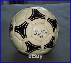 Adidas Tango Durlast 1978 official world cup ball matchball 40 Jahre alt