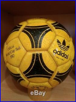 Adidas Tango España 82 Yellow, world cup ball, no durlast, OMB, no telstar