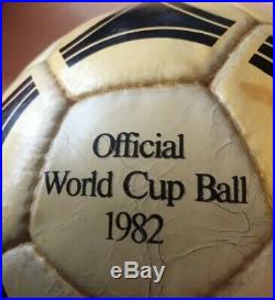 Adidas Tango Official World Cup Ball Spain 1982 Original Collectors