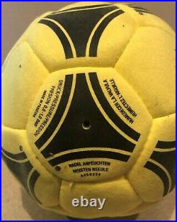 Adidas Tango S. H. S. Indoor Soccer Ball VERY RARE Authentic NEW Soft Felt Vintage