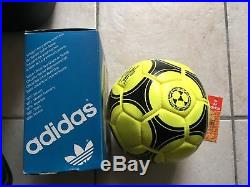 Adidas Tango espana 1982 World cup ball Yellow + original box and needle