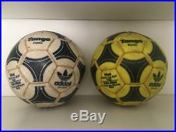 Adidas Tango espana 1982 World cup ball Yellow + white version made in france