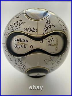 Adidas TeamGeist Official MatchBall 1st Edition Superliga2007 Chivas 0-1 Pachuca