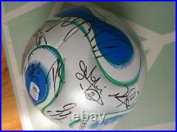 Adidas Teamgeist 2006 2007 MLS Official Soccer Match Ball Signed by Chelsea Team
