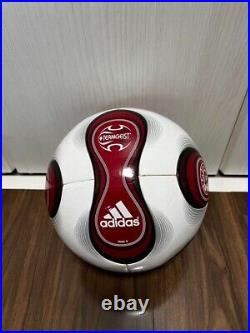 Adidas Teamgeist Red Official Match Ball Soccer Football AS5830