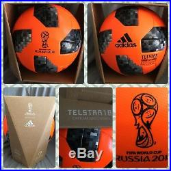 Adidas Telstar 18 World Cup 2018 Winter Omb Match Soccer Ball Size 5