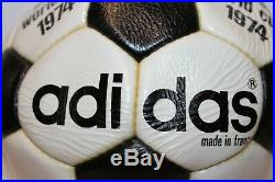 Adidas Telstar Durlast 1974/76 Official Match Ball Fifa World Cup Made In France