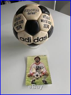 Adidas Telstar Durlast 1974 Official Match Ball OMB WM Ball Tango Fußball Azteca