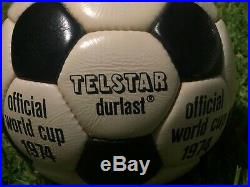 Adidas Telstar Durlast Official Match Ball Of World Cup Germany 1974 / Euro 1976