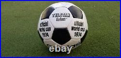 Adidas Telstar Durlast Official World Cup ball 1974 100% Authentic Ball vintage