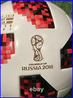 Adidas Telstar Mechta 2018 World Cup Final Match Ball France v Croatia Details