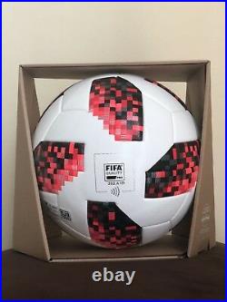 Adidas Telstar World Cup 2018 KO Russia Official Match Ball In Box With NFC Chip