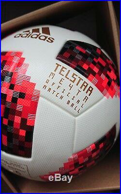 Adidas Telstar World Cup 2018 Russia Official Match Ball In Box With NFC Chip
