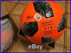 Adidas Telstar winter official match ball with box 2018 OMB, size 5, CE8084 FIFA