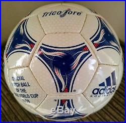 Adidas Tricolore FIFA Football World Cup 1998 France Official Match Ball OMB