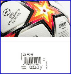 Adidas UCL Pro Pyrostorm Official Match Ball White GU0214 Size 5