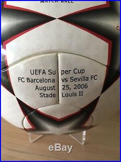 Adidas UEFA CL Super Cup 2006 OMB With Imprint FC Barcelona vs Sevilla FC