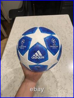 Adidas UEFA Champions League 2018-2019 Finale Official Match Ball White/Blue