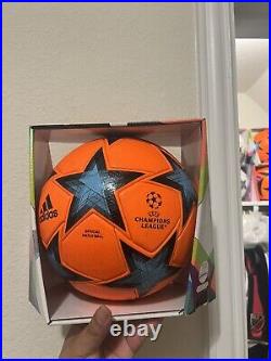 Adidas UEFA Champions League Autentic Official Match Ball PowerOrange Jabulani