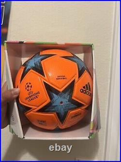 Adidas UEFA Champions League Autentic Official Match Ball PowerOrange Jabulani