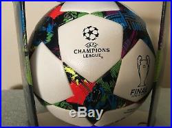 Adidas UEFA Champions League Final 2015 Berlin Match Soccer Ball Size 5