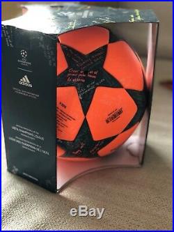 Adidas UEFA Champions League Final 2016/2017 OMB Winter Football orange Size 5