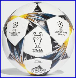 Adidas UEFA Champions League Finale Kiev Soccer Official Match Ball 2018 w Box