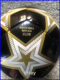 Adidas UEFA Champions League UCL- Replica Club Match Ball Size 5 Black