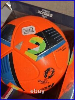 Adidas UEFA Euro 2016 France Official Match Ball Soccer Football Winter Beau Jeu