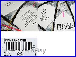 Adidas UEFA Finale Milano 2016 OMB Official Match Ball Soccer AC5487 Size 5