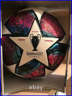 Adidas UEFA Match Ball Champions League 2020 Barcelona vs Bayern Munich 2-8 USED