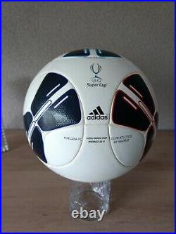 Adidas UEFA Super Cup Monaco 2012 matchball imprint Chelsea Atletico de Madrid