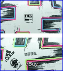 Adidas UNIFORIA PRO Euro2020 Official Match Soccer Ball White FH7362 Size 5