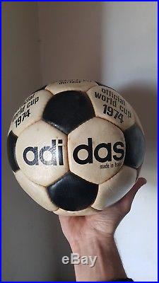 Adidas Vintage Telstar Official Match Ball World Cup 1974 Tango France Rare